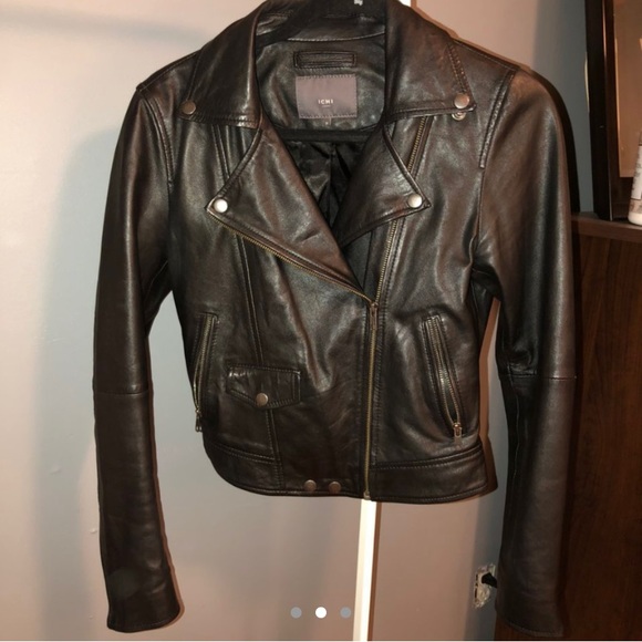 ICHI 100% Genuine Leather Jacket - Picture 1 of 6